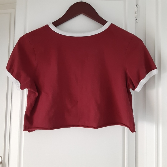 Boxercraft Red Crop Tee - Picture 3 of 4